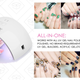 SUNUV UV Nail Dryer Curing Lamp, $10 with code JNQBQH29